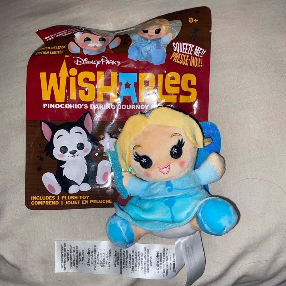 Pinocchio wishables blue fairy 2022 limited release